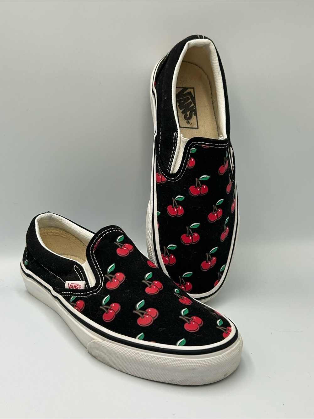 Vans Sweet Black Cherry Slip-On Sneakers